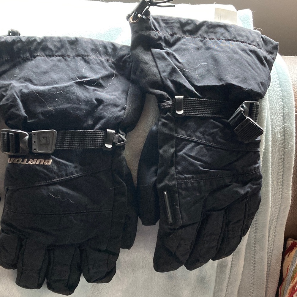 Burton Men's Black Insulated ski tactical Gloves size Large